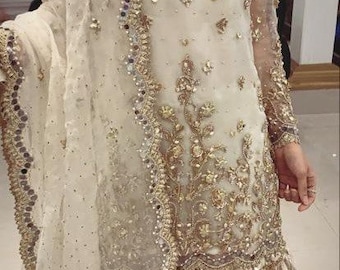 nikkah white dress