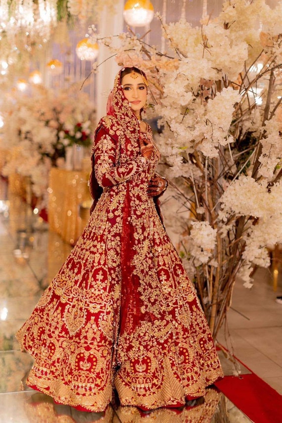 Pakistani Wedding Dresses Manhattan New York USA Nida Azwer Wedding Dresses