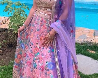 Beautiful Seema Gujral inspired lehenga