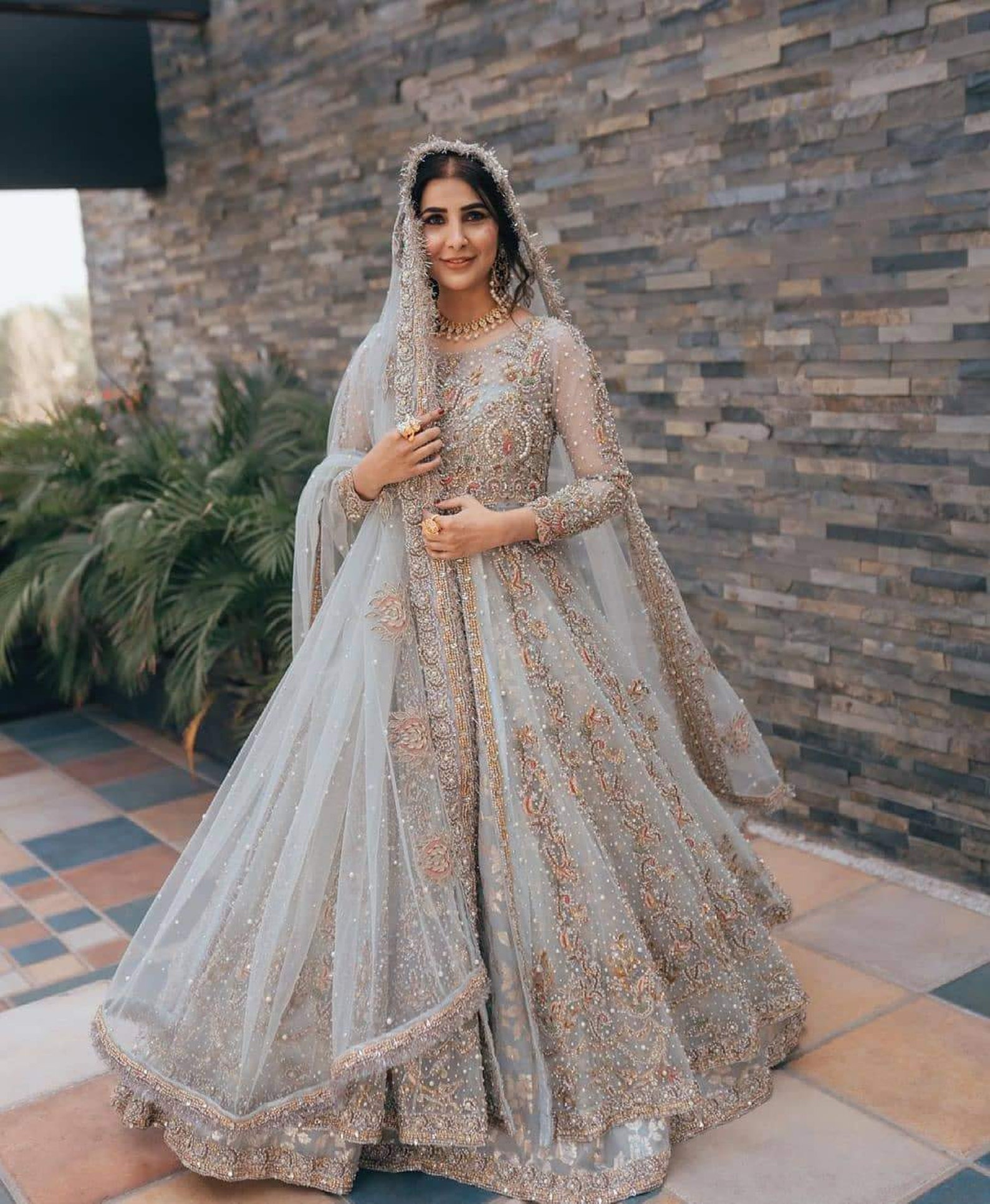 Pakistani Bridal Anarkali dress | Etsy