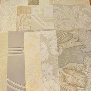15 fogli di carta da parati - Modelli assortiti 9" x 13" // Per etichette di coriandoli Decorazioni per stamina di ghirlande Scrapbooking Gioielli Collage Diari