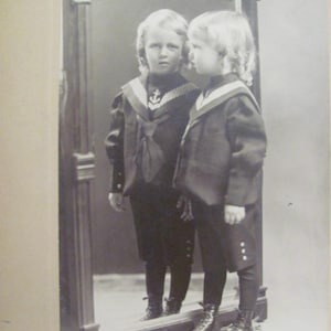 Original Photograph Antique Circa Late 1800's // Little Child Cute Dress Blonde // Victorian Edwardian CDV Cabinet Card Photo Mirror Texas