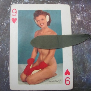Cartes à jouer Betty White // Dames nues modèles des nations // Collection de cartes vintage // Beaucoup d'autres dans ma boutique !