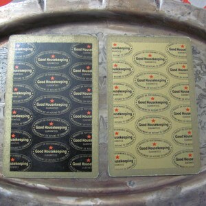 2 Singles Spielkarten // Gutes Aufbewahren // Vintage Karte Individuell Sammeln *Gratis Briefrate Versand* Viele andere in meinem Shop!