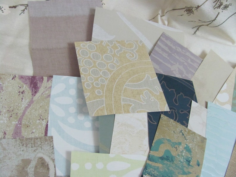 30 Wallpaper Scraps Pieces Assorted Patterns For Confetti Tags Garland Bunting Decor Scrapbooking Jewelry Origami Journals