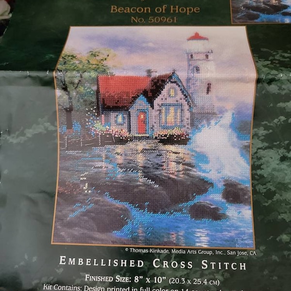 Thomas Kinkade Cross Stitch Patterns Etsy