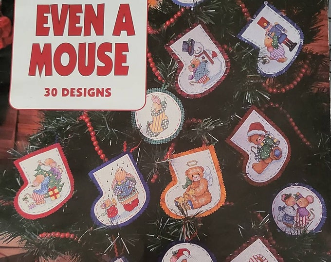Leisure arts leaflet 2830 and even a mouse 30 ornament designs by lorri
