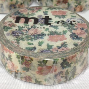 Ruban adhésif de masquage mt ex Floret Botanical Art japonais en Washi