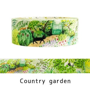 Japanisches Washi Tape, Klebeband für Katzen, Landschaftsgarten, Shinzi Katoh Design Bild 1