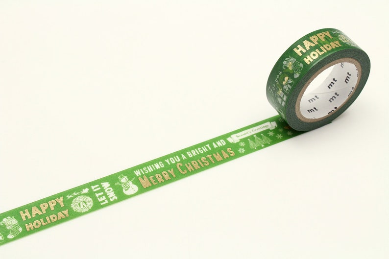 SALE mt Christmas Winter Words Japanese Washi Tape Masking Tape MTCMAS98