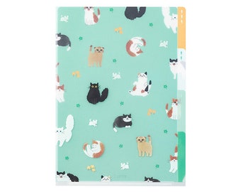 Cat A5 File Folder Organizer with 3 Pockets