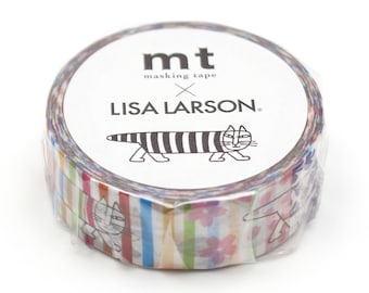 mt Lisa Larson Mikey Pattern Masking Tape Japanese Washi Tape