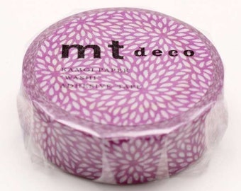 mt ex Chrysanthemum Pattern Japanese Washi Tape Masking Tape Price depends on order volume. MT01D414