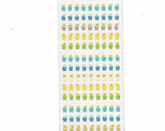 Budgie Budgerigar Parakeet Cockatiel One Point Stickers
