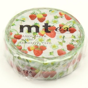 Cinta adhesiva washi japonesa mt ex Strawberry