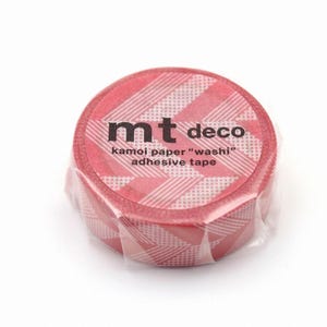 mt deco Multi Stripe Pink Japanese Washi Tape Masking Tape