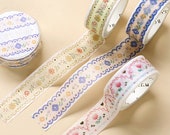 Embroidery Glitter Washi Tape Masking Tape Flat Rate Shipping