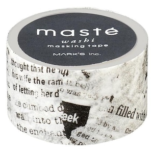Cinta washi japonesa de periódico, cinta decorativa (MST-MKT34-A)
