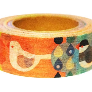 Vogel Japan Washi tape Fink Java Spatz, Gouldian Fink Zebrafink usw.