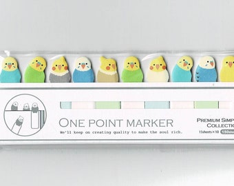 Budgie Budgerigar Parakeet Sticky Notes Mini Size