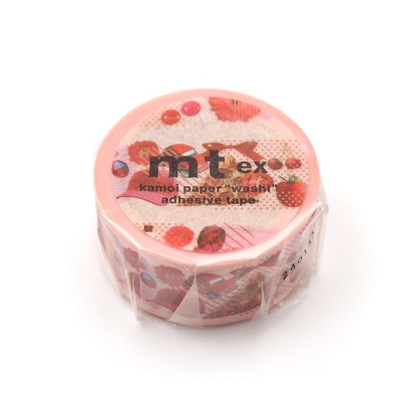 mt ex Color Series Red Japanese Washi Tape