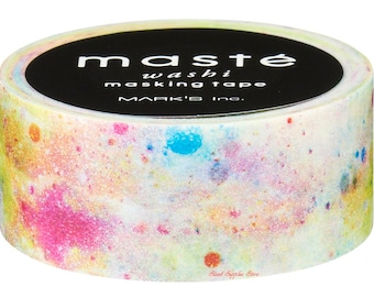 White Cosmic Maste Japanese Washi Tape Masking Tape