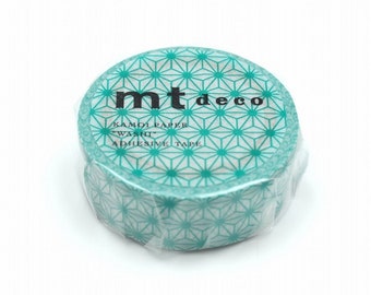 mt Deco Hemp Jade Japanese Washi Tape MT01D472