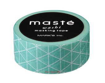 Mint Triangle Maste Washi Tape Masking Tape  (MST-MKT181-MI)- Eligible orders get 10% OFF -