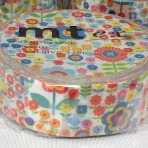 mt ex Floret Flower Garden Japanese Washi Tape