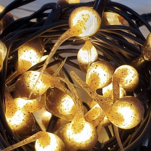 Grubby 35 Ct. Hand Dipped Rustic LED Hand Dipped String Lights