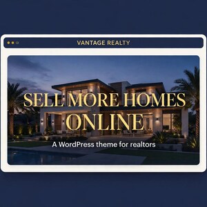 Realtor WordPress Theme, Kadence Child Theme for Real Estate Agents, Property Listing Website Template, Agent Website