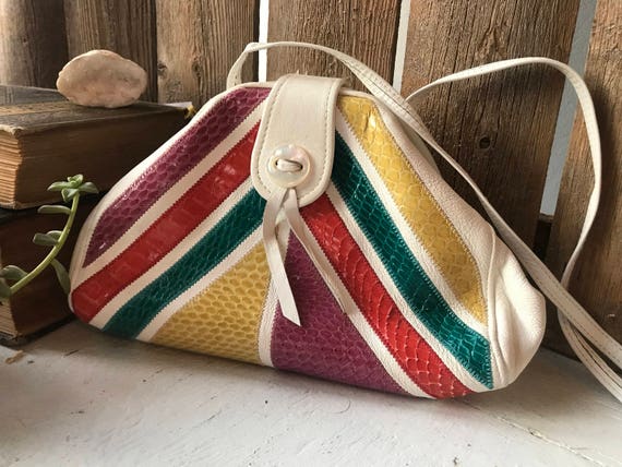 Vintage Multi Colored VST Very Special Things Leat