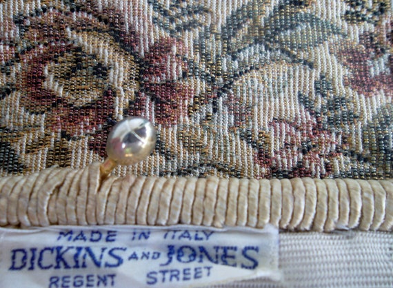 Vintage Dickins And Jones Tapestry Purse 1940s - image 4