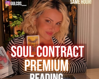 Soul Contract Reading Same Hour, Deep Psychic Reading, Accurate Insight, Relationship Guidance