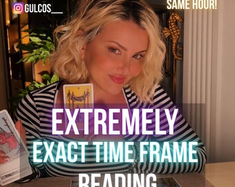 Same Hour Exact Time Frame Reading, Timing Prediction, When Will It Happen, Accurate Psychic
