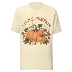 Little Pumpkin Maternity Shirt, Fall Pregnancy Announcement Tee, Thanksgiving Halloween Mom To Be Shirt