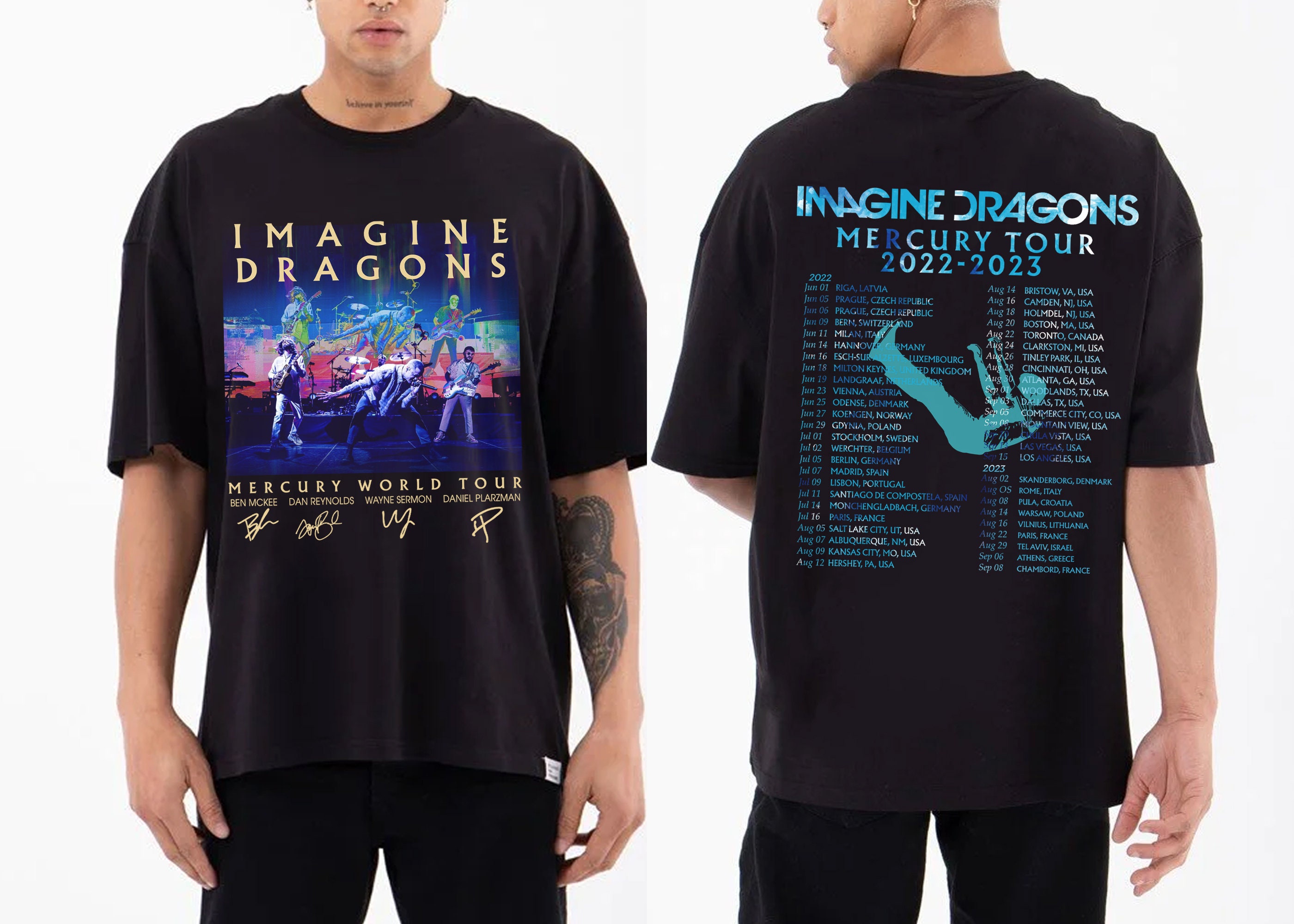2023 Tour Imagine Dragons Mercury Tour 20222023 Shirt, Imagine Dragons