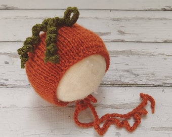 Newborn Baby Pumpkin Hat Perfect for Photography Props