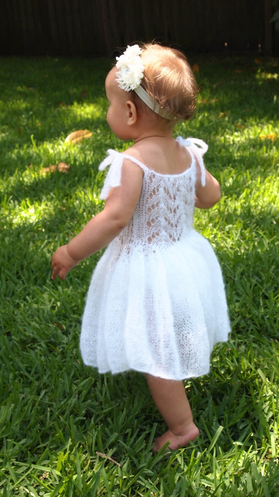 6-12 months Sitter Size lace Fairy dress with bloomers / Baptismal dress / Photography Prop