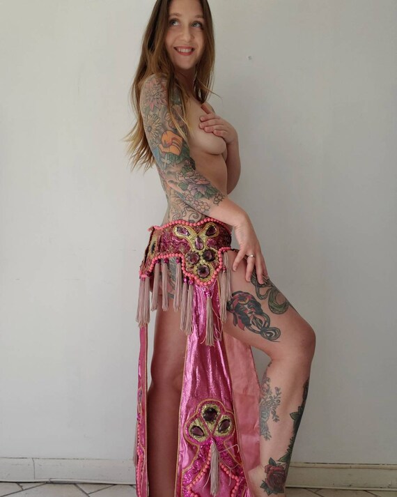Vintage Mid Century Circus Showgirl Costume • Roya