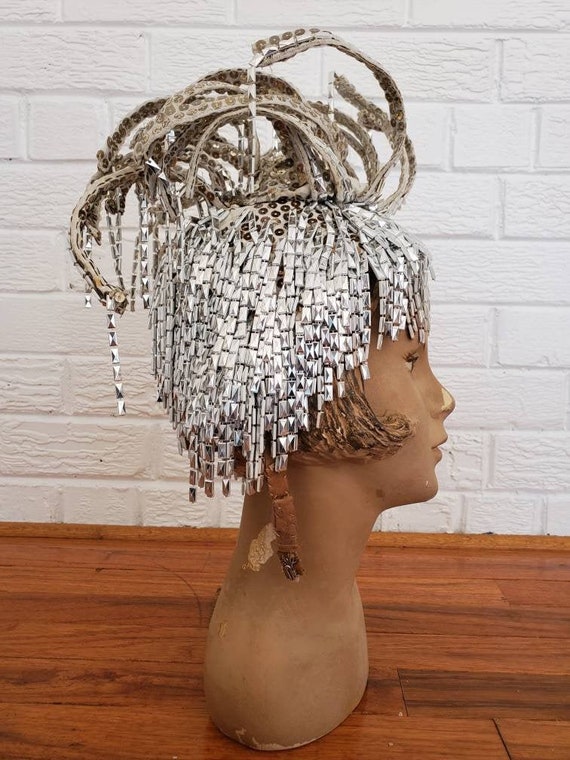 Wild Vintage Showgirl Headpiece • Las Vegas Showgi