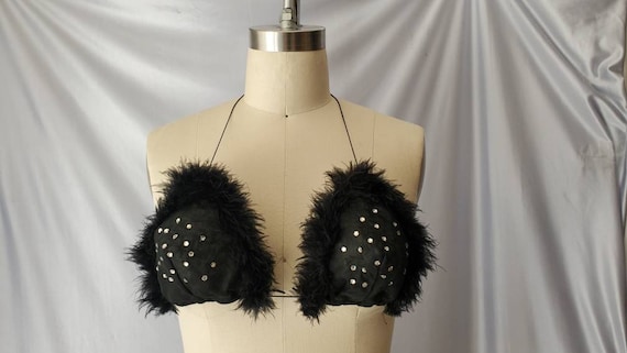 Vintage 1940s 50s Burlesque Bra Costume • Origina… - image 1