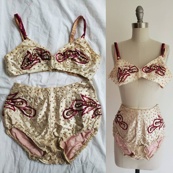 Vintage 1930s 1940s Showgirl Costume • Costume Col