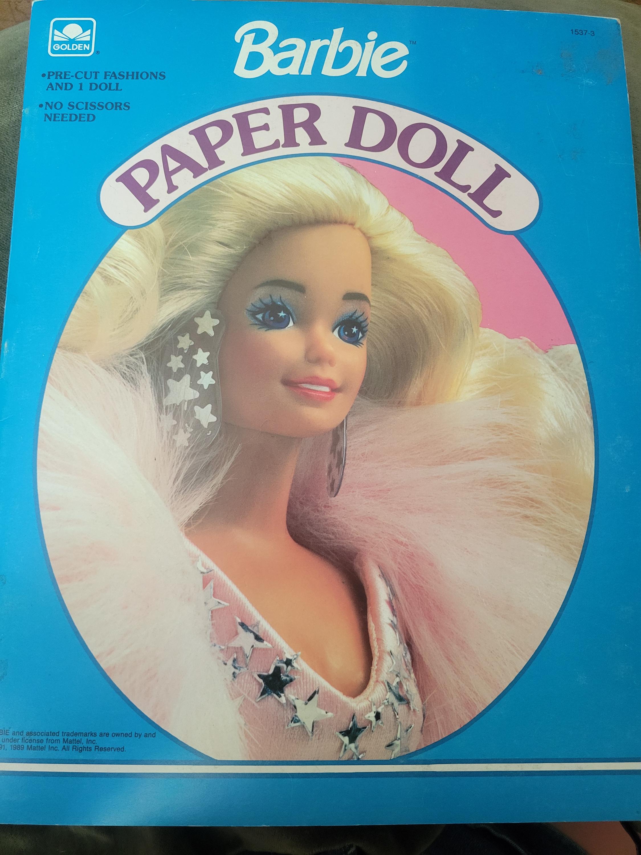 Barbie Paper Doll バービーペーパードール Original Barbie Paper Doll - Etsy