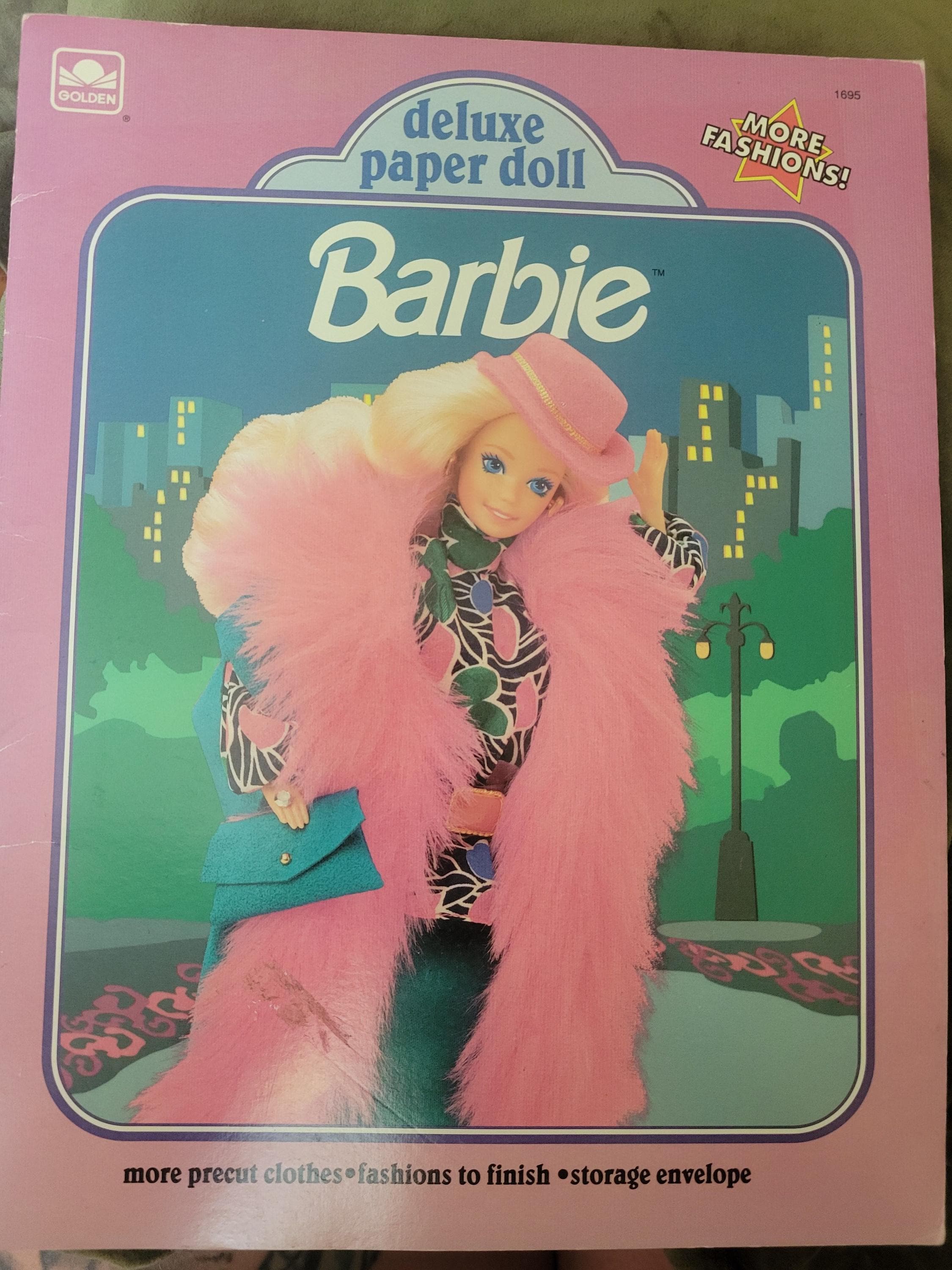Original Barbie Paper Doll - Etsy