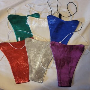 Vintage G-String Stripper Burlesque Bottoms New Old Stock 1980s Panty • Take Your Pick
