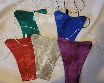 Vintage G-String Stripper Burlesque Bottoms New Old Stock 1980s Panty • Take Your Pick