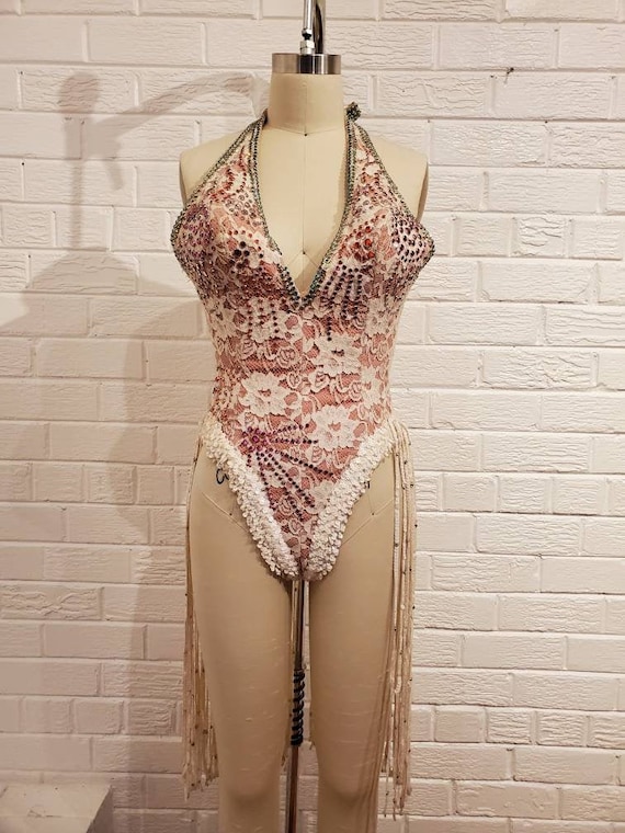 Vintage Showgirl Stage Costume • Vegas Showgirl Bo