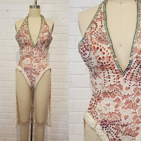 Vintage Showgirl Stage Costume • Vegas Showgirl Bo