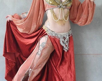 extra large belly dancer clothes